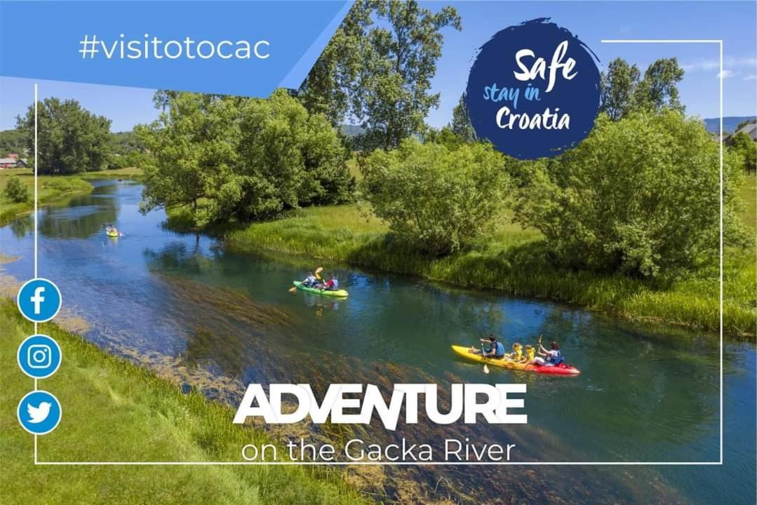 Guest House Gacka Rogic Otočac Exteriör bild